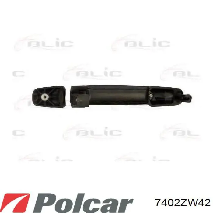 Купити 7402ZW42 Polcar Ручка правих дверей зовнішня