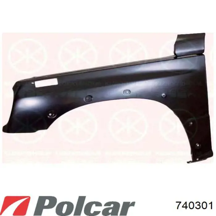 Ліве переднє крило Starline KH6820311 ціна, від 47.83 USD