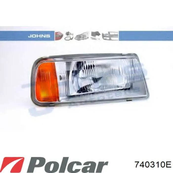 Фара права 740310E Polcar
