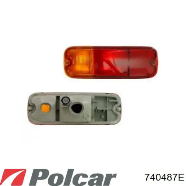 Ліхтар заднього бампера, лівий Polcar 740487E ціна, від 31.48 USD