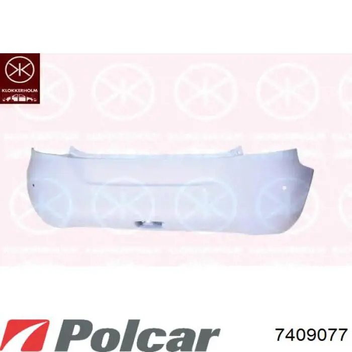 Передній бампер 7409077 Polcar