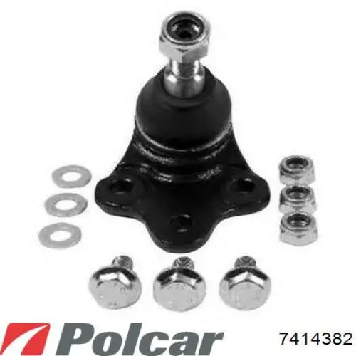 Важіль передньої підвіски нижній, правий Polcar 7414382 ціна, від 60.78 USD
