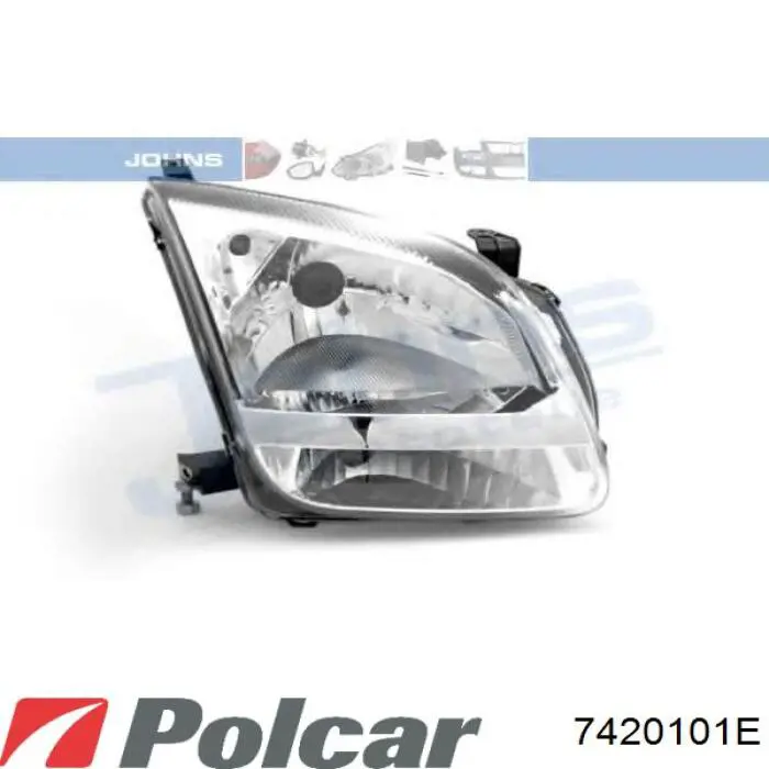 Фара права 7420101E Polcar