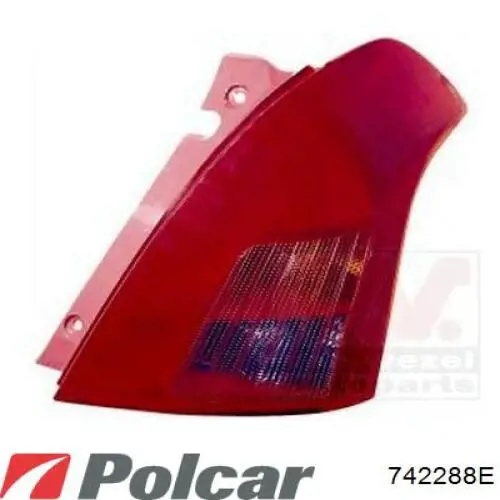 Задня права фара 3565080EA1 Suzuki