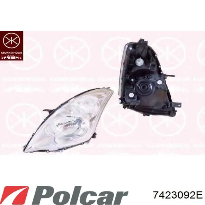 Фара ліва 3532062J11 Suzuki