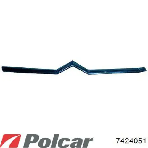 Молдинг решітки радіатора, верхній Polcar 7424051 ціна, від 23.60 USD