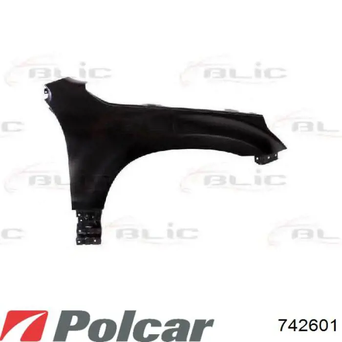 Купити 742601 Polcar Крило переднє ліве