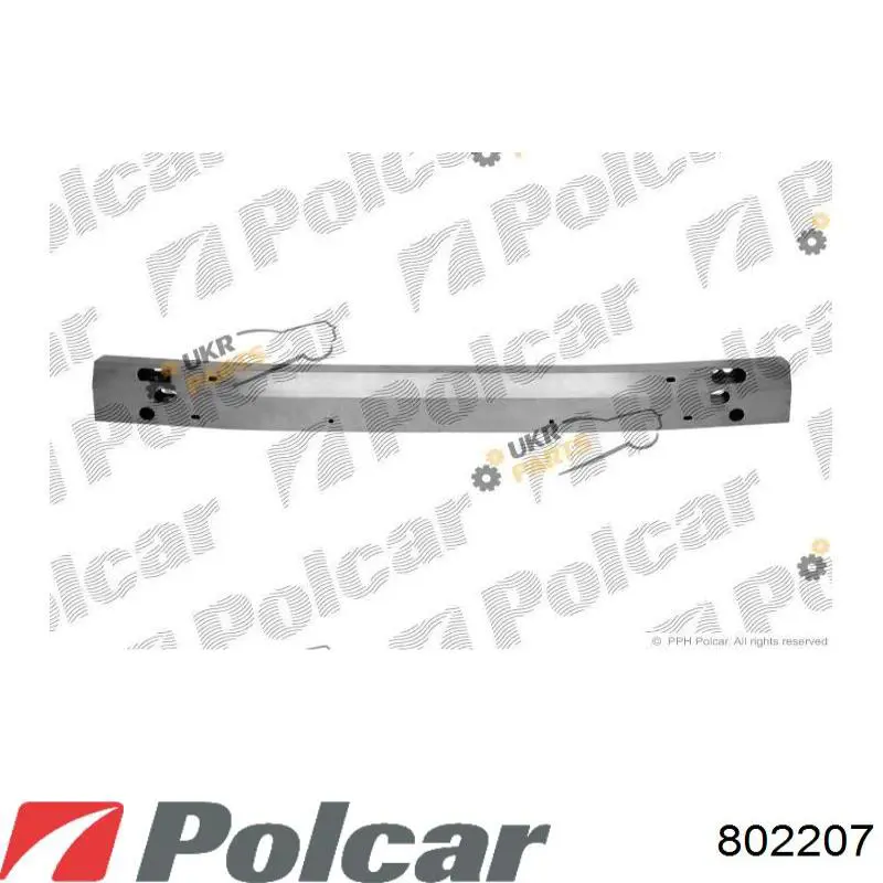 802207 Polcar бампер передній