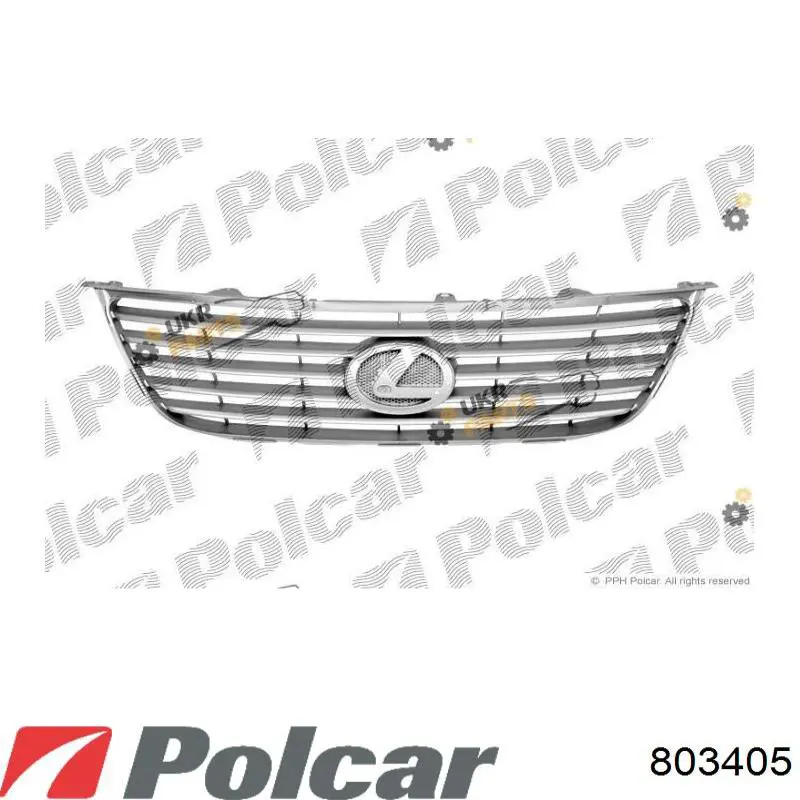 803405 Polcar Решітка радіатора