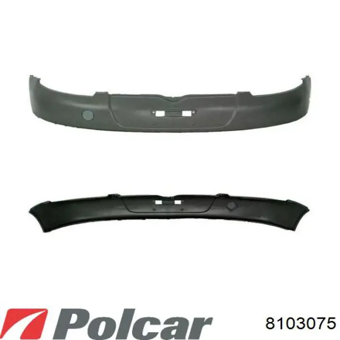 Купити 8103075 Polcar Бампер передній, нижня частина