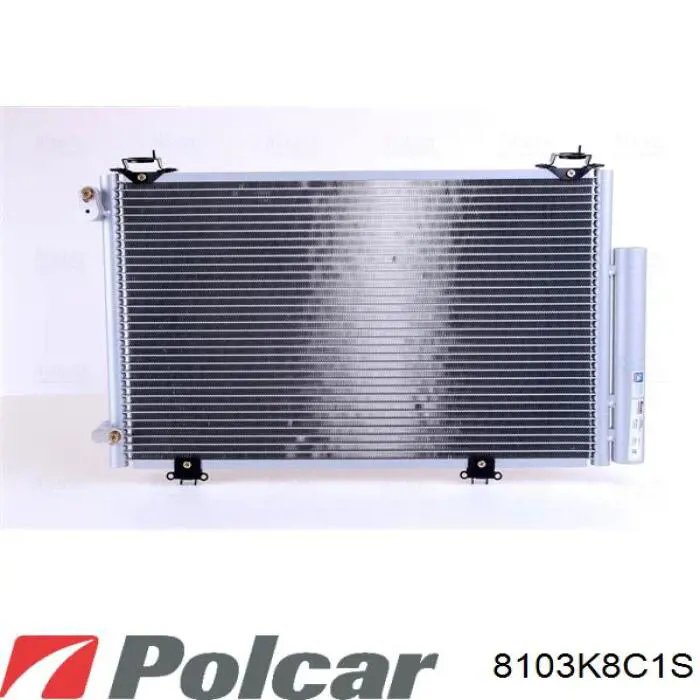 Конденсатор кондиціонера Polcar 8103K8C1S ціна, від 69.41 USD