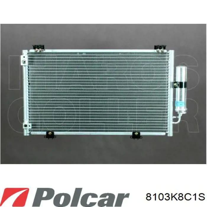 8103K8C1S Polcar радіатор кондиціонера