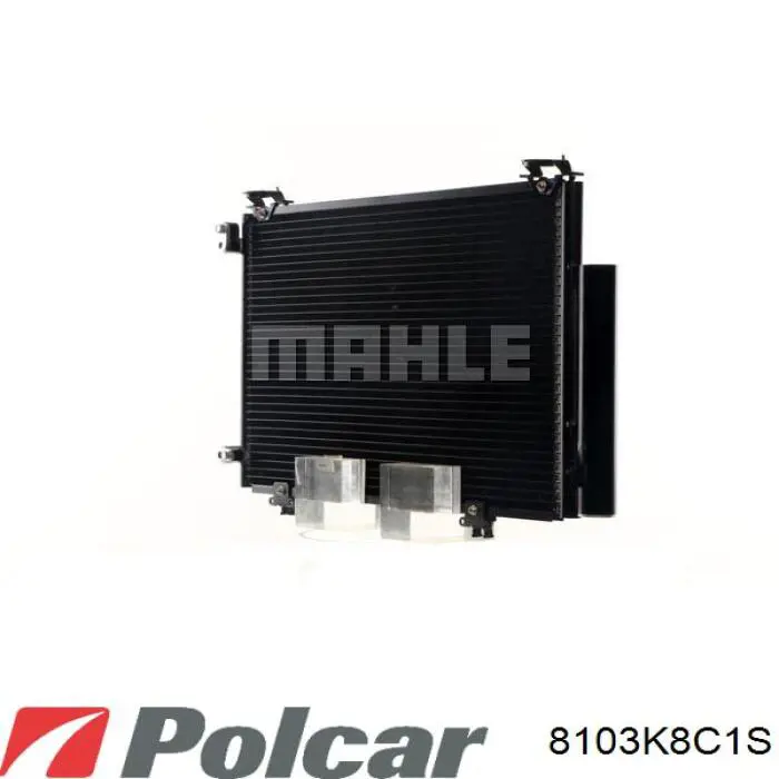 Радіатор кондиціонера 8103K8C1S Polcar