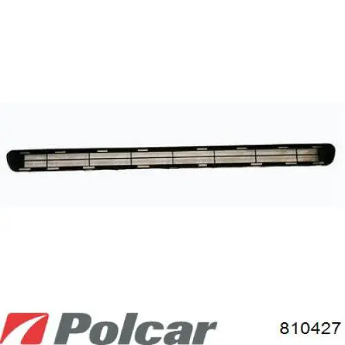 Решітка переднього бампера, центральна 810427 Polcar