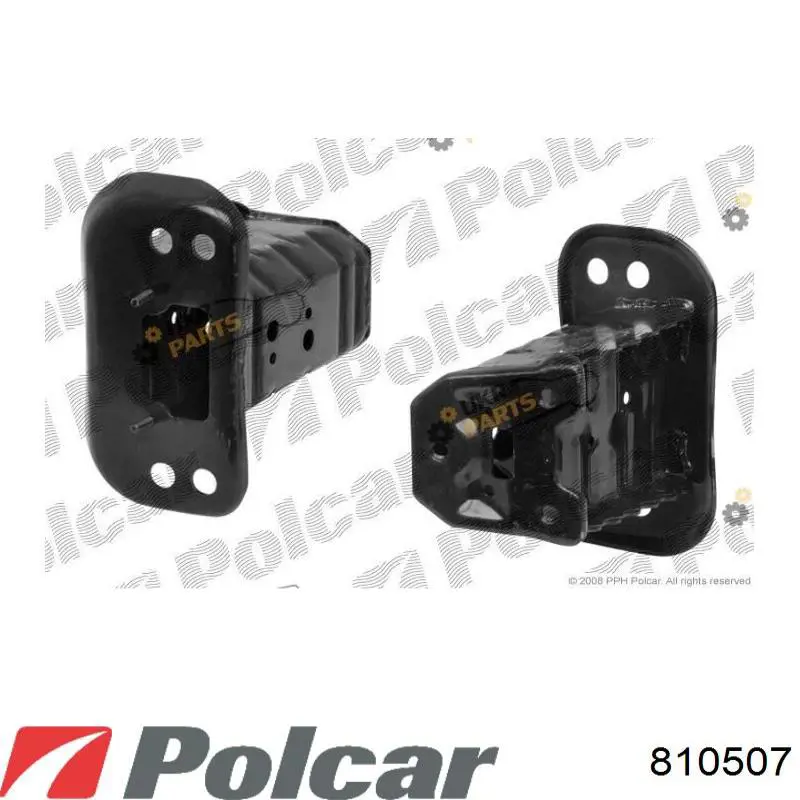 Передній бампер 810507 Polcar