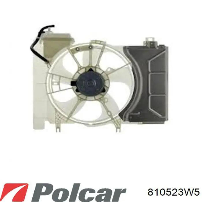 810523W5 Polcar дифузор (кожух радіатора охолодження)