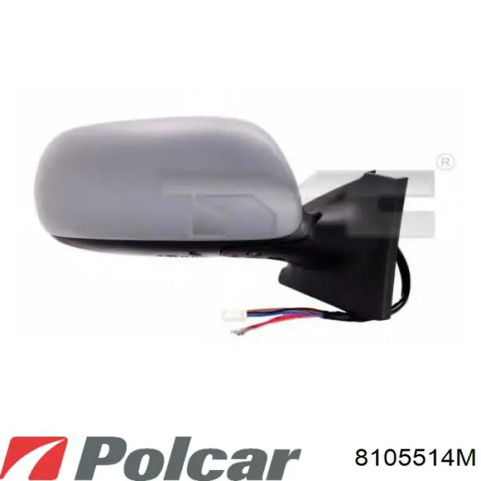 Ліве бокове дзеркало 879400D260 Toyota