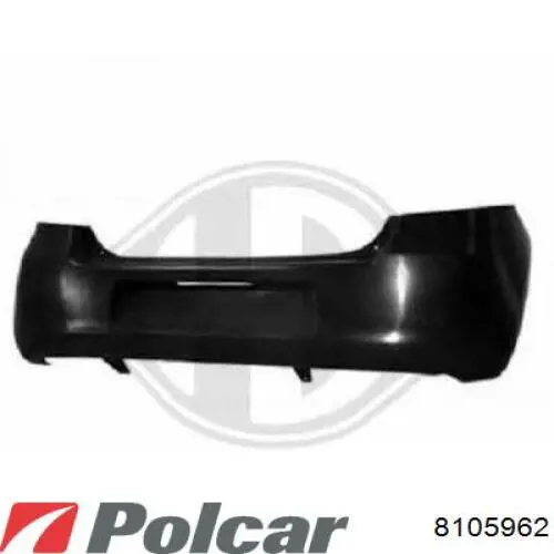 8105962 Polcar бампер задній