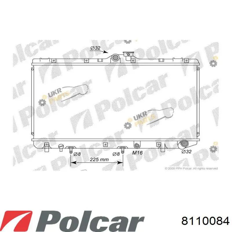 Радіатор 1026370SX Stellox
