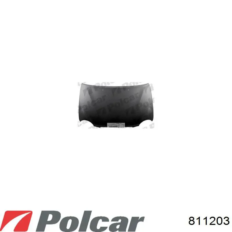 Капот 811203 Polcar