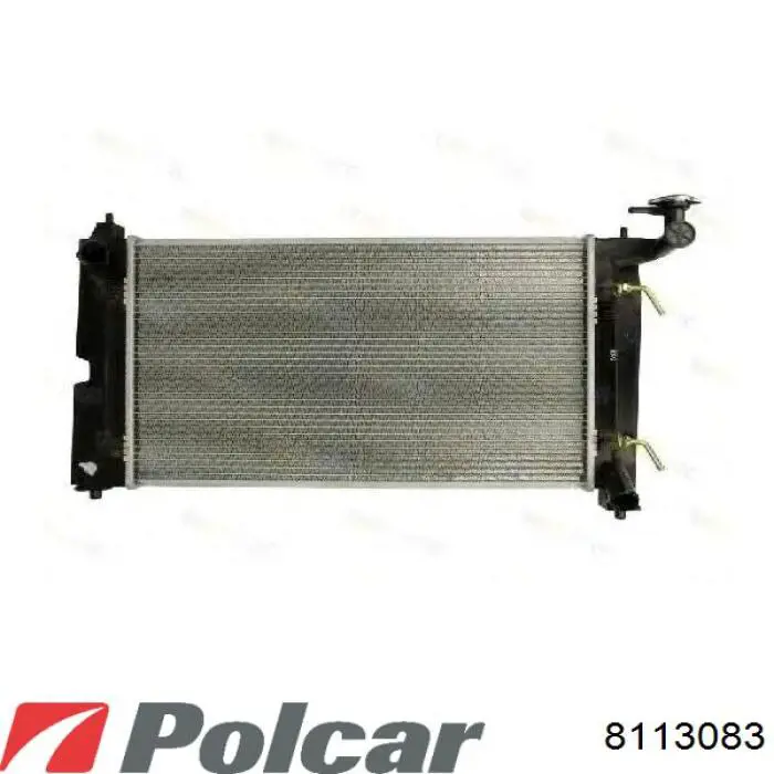 8113083 Polcar радіатор охолодження двигуна