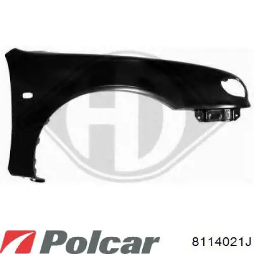 Крило переднє праве Polcar 8114021 ціна, від 41.98 USD