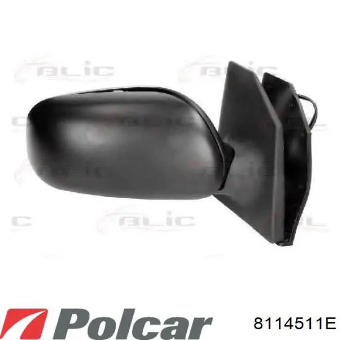 Ліве бокове дзеркало 8114511E Polcar