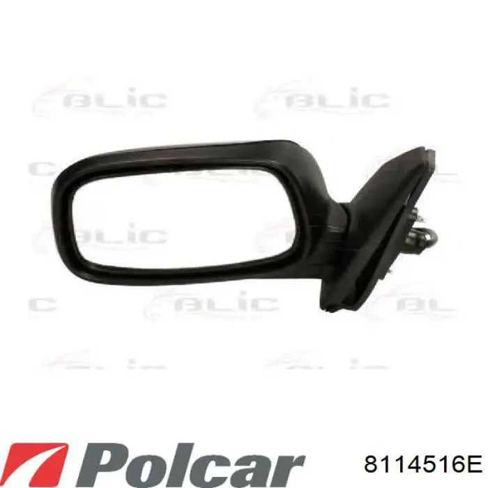 Ліве бокове дзеркало 8114516E Polcar
