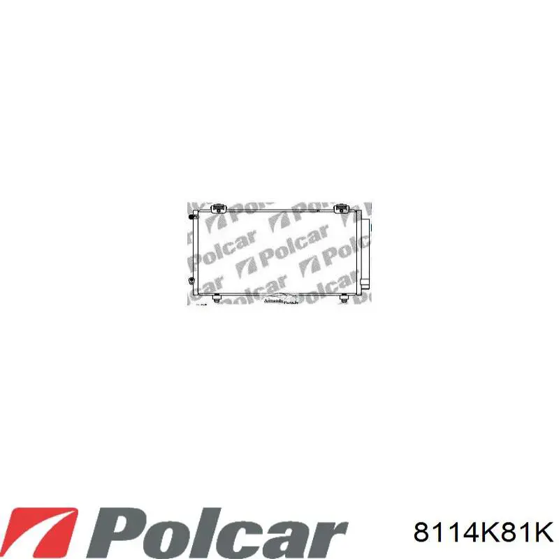 FP70K451KY Koyorad радіатор кондиціонера