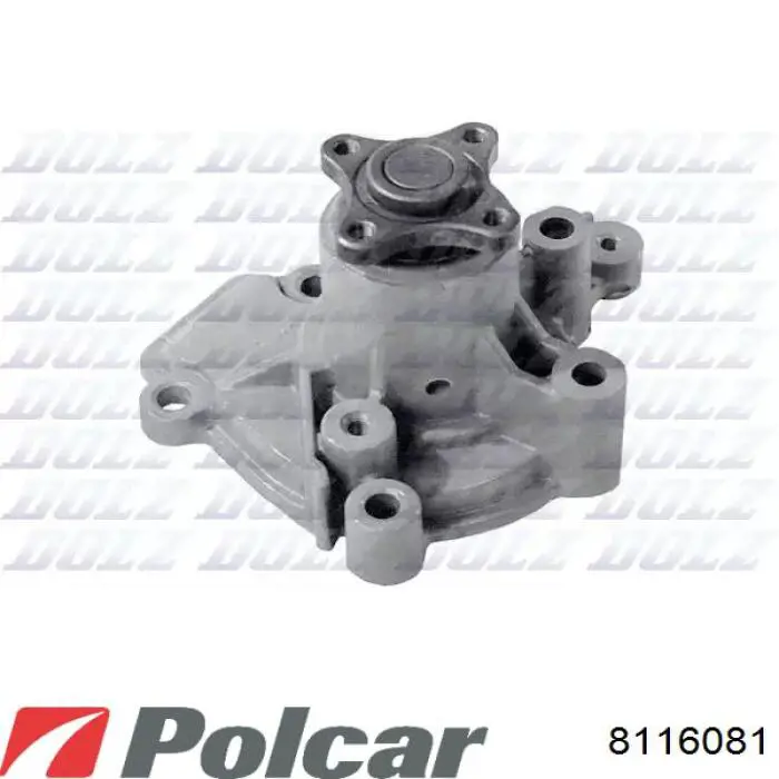 8116081 Polcar Радіатор охолодження двигуна