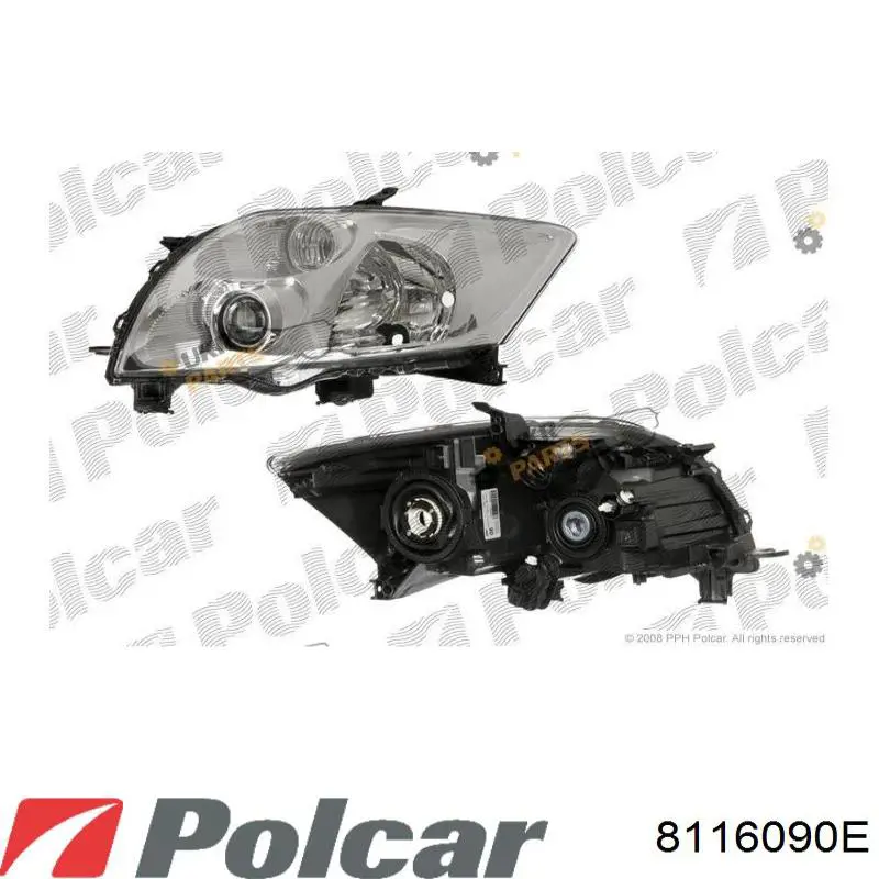 Фара ліва FP7016R3E Depo/Loro/Abakus