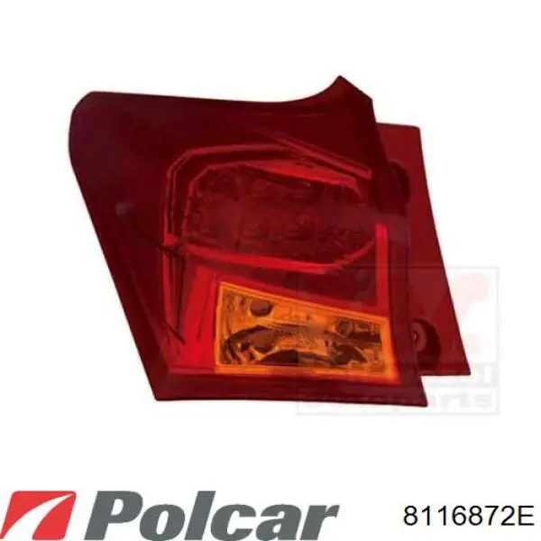 Лівий стоп 8116872E Polcar