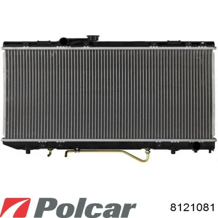 8121081 Polcar радіатор охолодження двигуна