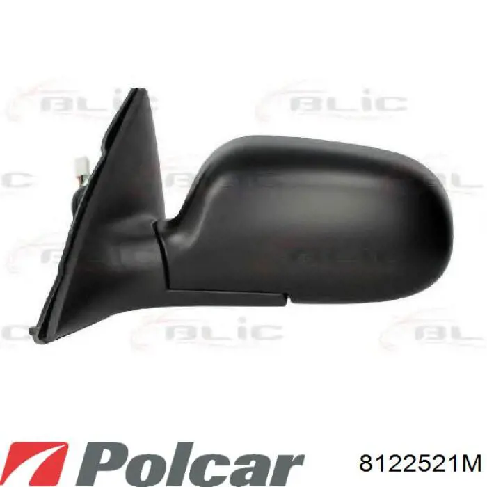 Праве бічне дзеркало Polcar 8122521M ціна, від 21.23 USD