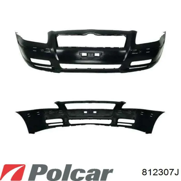 Бампер на авто Polcar 812307J ціна, від 81.84 USD