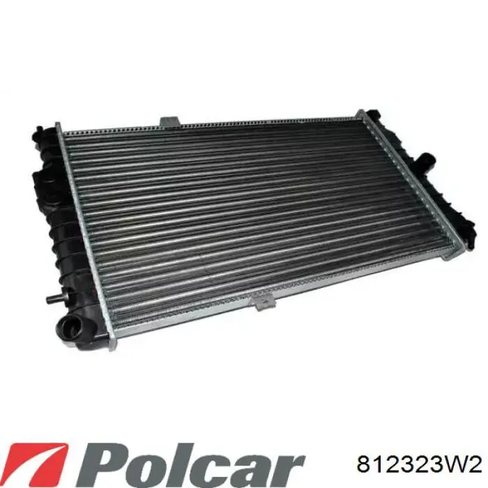 812323W2 Polcar дифузор радіатора охолодження, в зборі з двигуном і крильчаткою