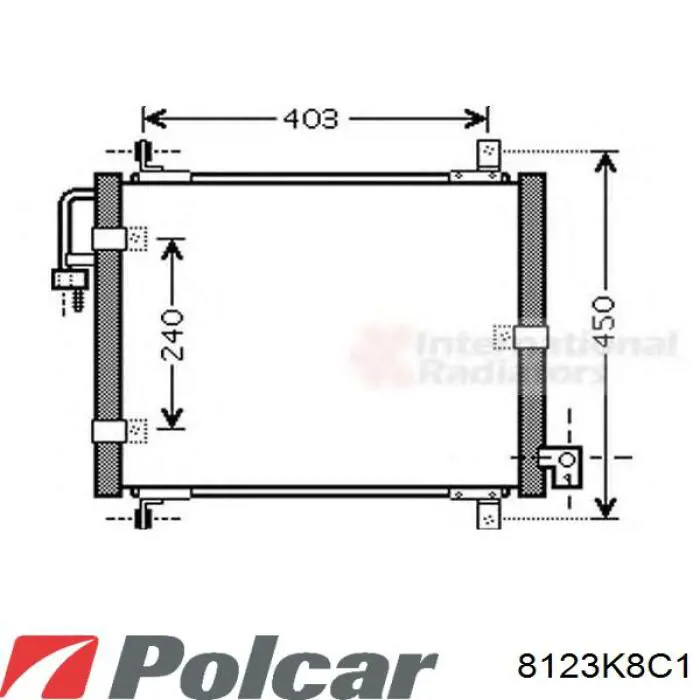8123K8C1 Polcar Конденсатор