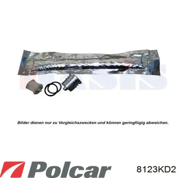 Ресивер-осушувач кондиціонера Polcar 8123KD2 ціна, від 12.53 USD