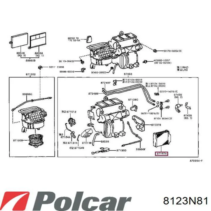 Купити 8123N81 Polcar Теплообмінник