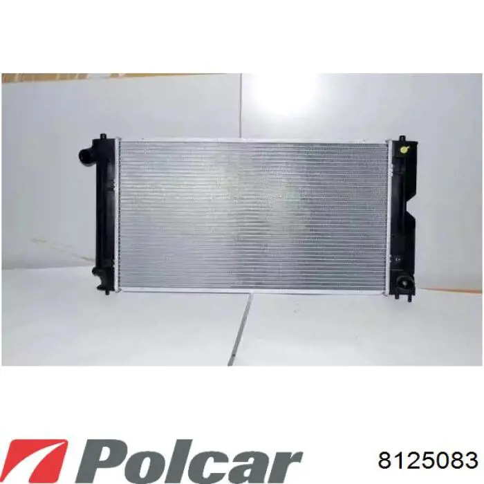 8125083 Polcar радіатор охолодження двигуна