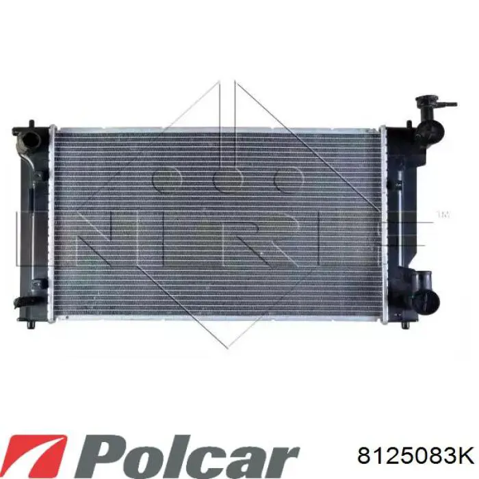 8125083K Polcar радіатор охолодження двигуна