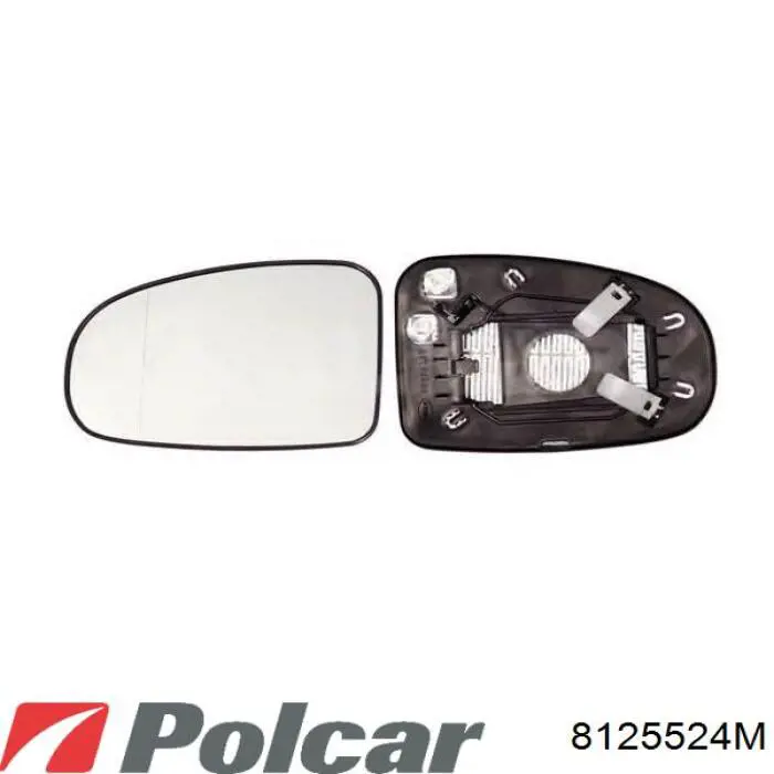 8125526E Polcar Праве дзеркало заднього виду