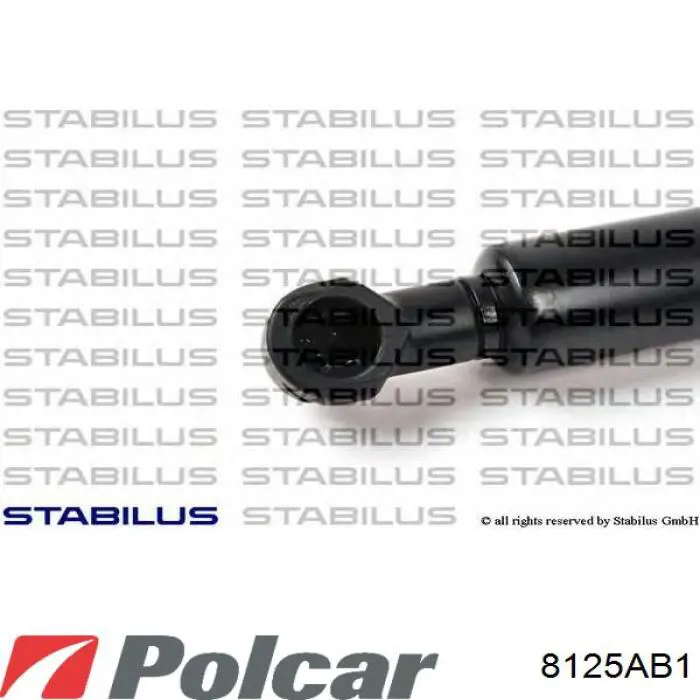 Амортизатор багажника 8125AB1 Polcar