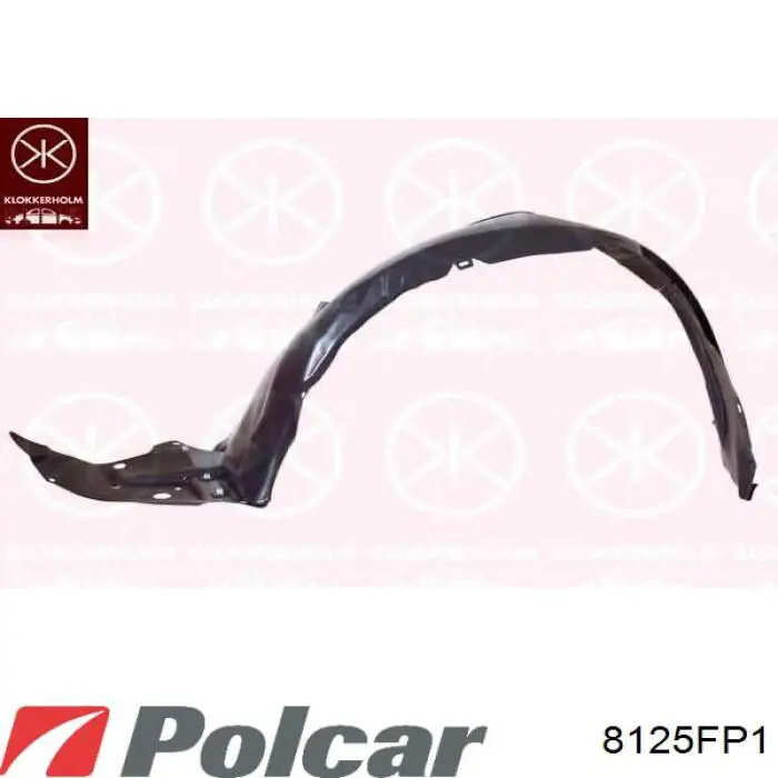 Підкрилок передній правий 8125FP1 Polcar