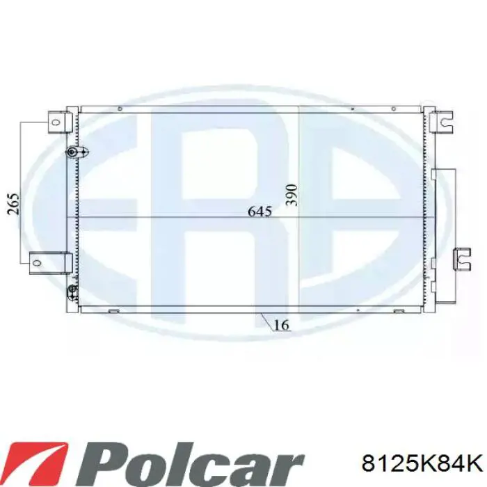 8125K84K Polcar Конденсатор