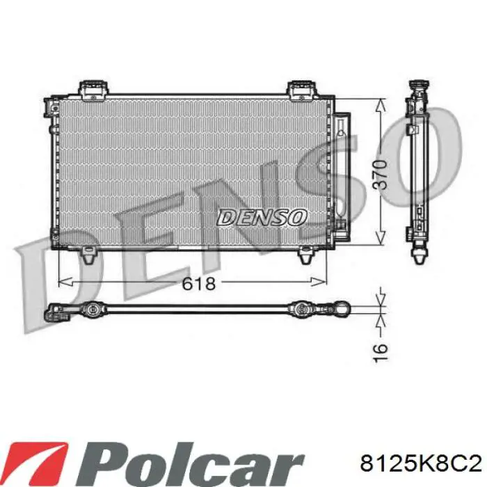 8125K8C2 Polcar Конденсатор