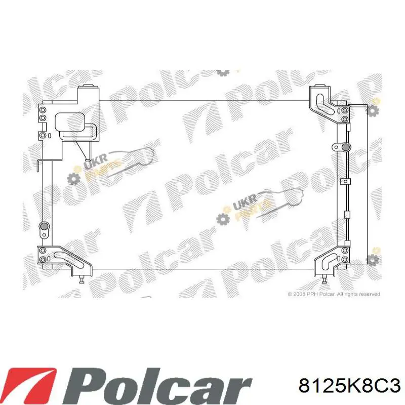 8125K8C3 Polcar Конденсатор