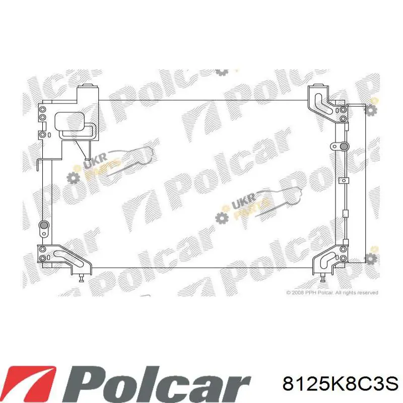 8125K8C3S Polcar Конденсатор