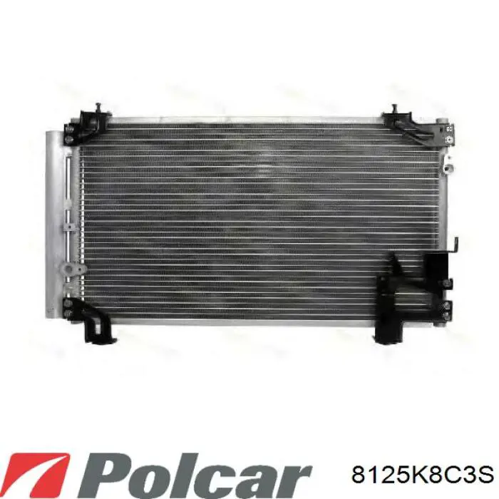 Конденсатор кондиціонера Polcar 8125K8C3S ціна, від 89.48 USD