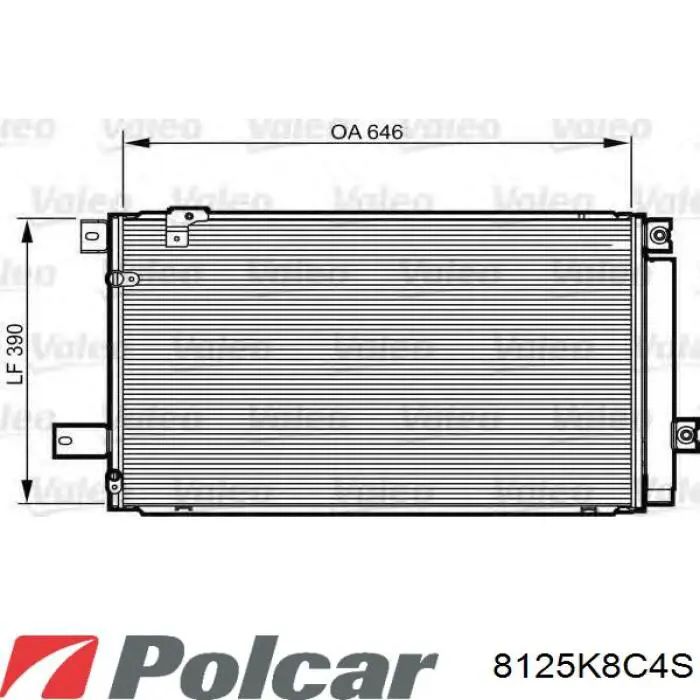 8125K8C4S Polcar Конденсатор
